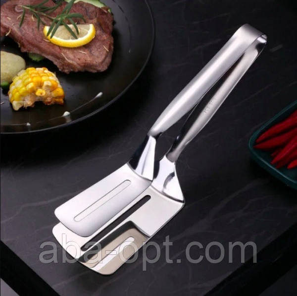 Щипці - лопатка з нержавіючої сталі L 26 см Нео (шт) Одеса - фото 1