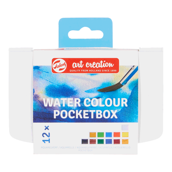 Набір акварельних фарб TALENS ART CREATION Pocket box 12кол Royal Talens Київ