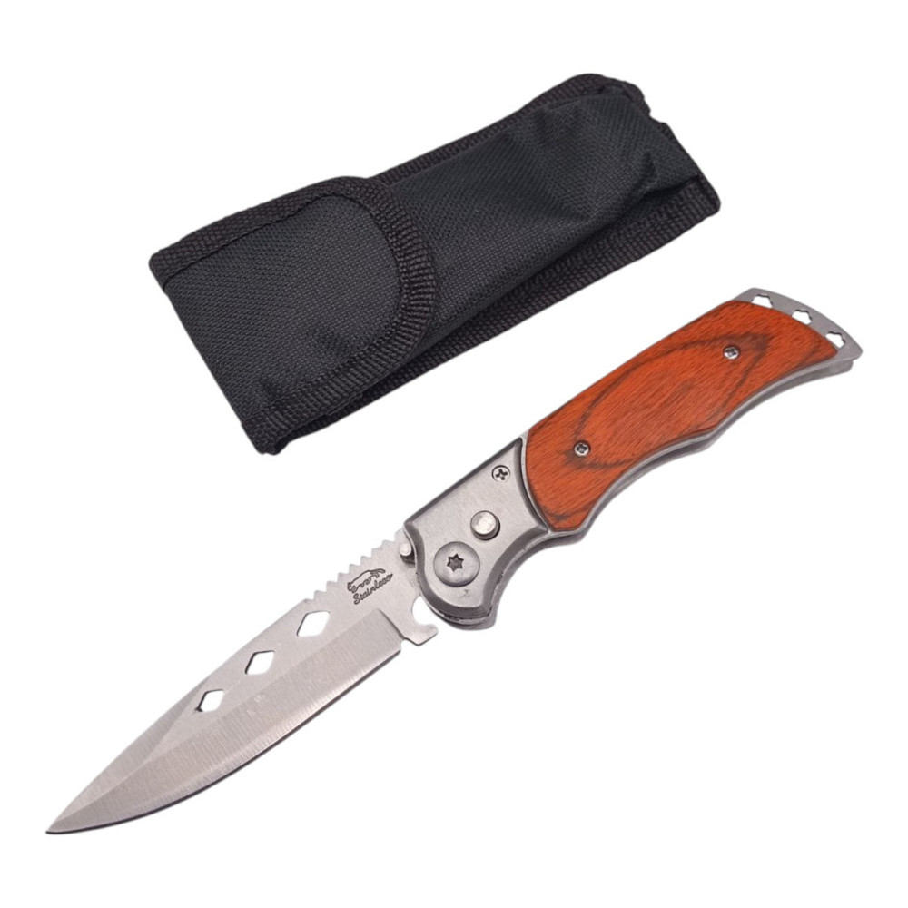 Ніж викидний Stainless 619 Дніпро - фото 4