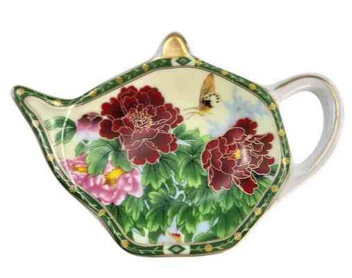 Підставка для чайних пакетиків порцеляни Півонії Київ