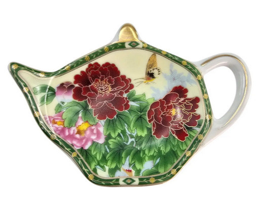 Підставка для чайних пакетиків порцеляни Півонії Київ - фото 1