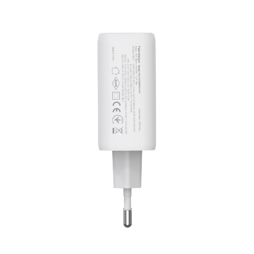Зарядний пристрій мережевий Type-C/Type-C PD 50W білий GaN Mini ColorWay Житомир