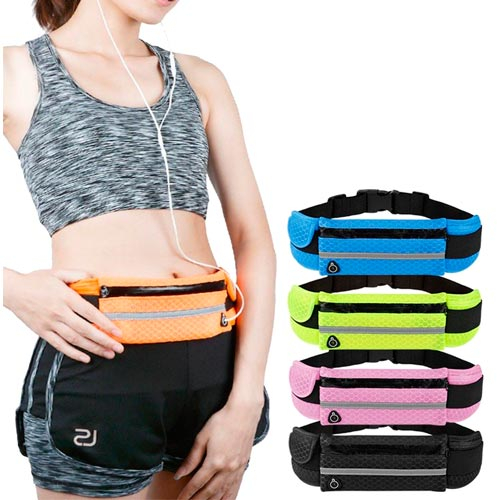 Сумка бананка на пояс спортивная фитнес сетчатая дышащая лёгкая для бега и тренировок Киев