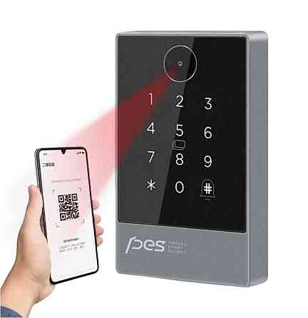 Контролер доступу PES KeyPad з вбудованим зчитувачем QR-кодів Київ