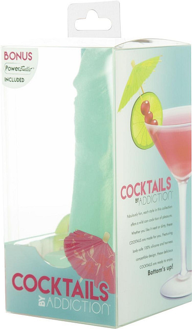 Фаллоимитатор на присоске Cocktails by Addiction – Mint Mojito Sex Aura Киев - изображение 7