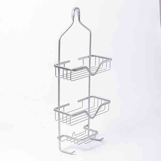 Тримач для ванної на 3 яруси, хромований Київ