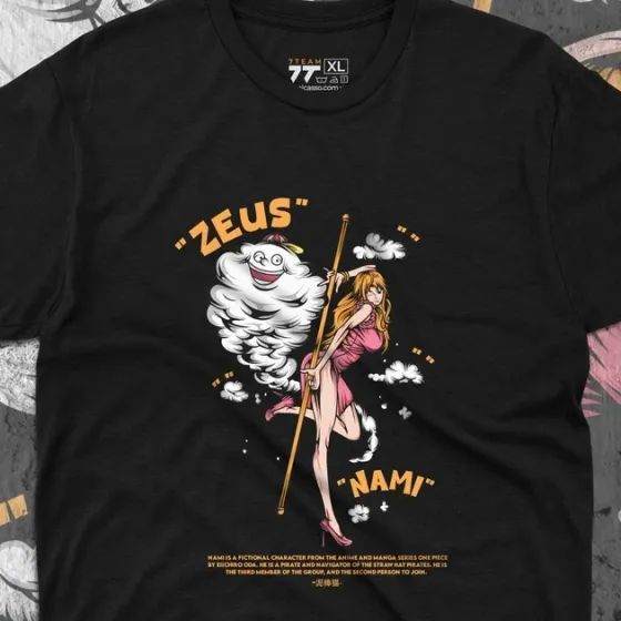 Футболка для подростка мальчика с принтом Ван Пис Nami Размер 160 Anime10255 Днепр