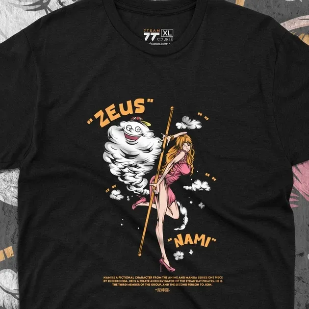 Футболка для підлітка хлопчика з принтом Ван Пис Nami Розмір 160 Anime10255 Дніпро - фото 5