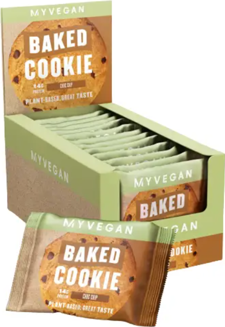 Печенье протеиновое Myprotein Myvegan Baked Cookie 12x75g шоколад Киев - изображение 3