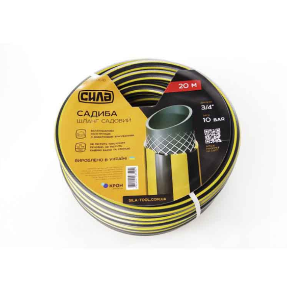 Шланг садовий 3/4" 50м "Садиба" СИЛА Житомир - фото 1