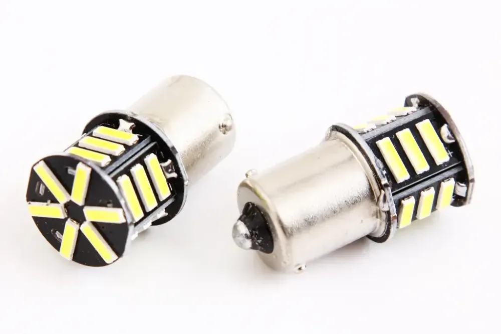 Лампа диодная 12В T25  21-SMD 7020 Cyclone 840лм (2 шт.) Винница - изображение 1