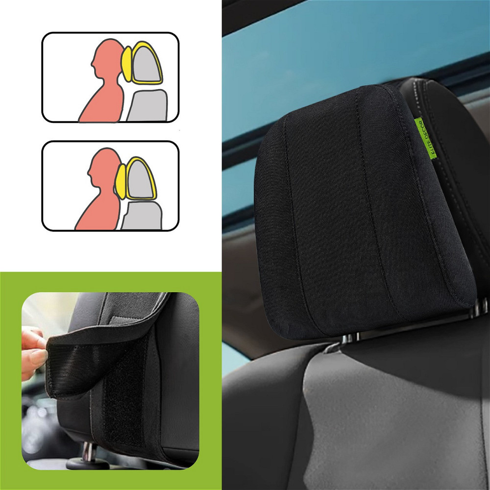 Автомобільний підголівник Comfort Trip AMF 004 225х245х60 чорний Дніпро - фото 5