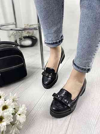 Eireen Туфлі жіночі Eireen Бант чорні (весна-осінь, шкіра натуральна) (1890) лише 37р. Коломыя