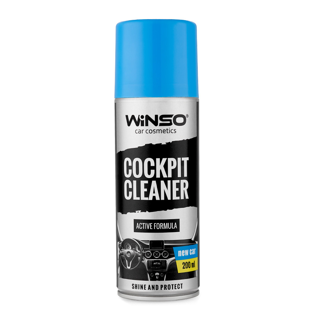 Поліроль для панелі приладів Winso Cockpit Cleaner Нова Машина, 200мл Львів - фото 1