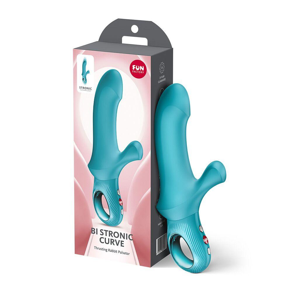 Пульсатор Fun Factory Bi Stronic Curve Aquamarine Sex Aura Київ - фото 9