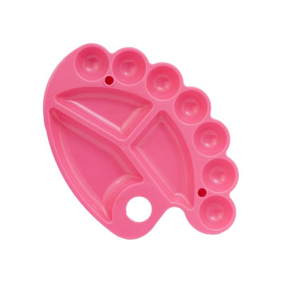 Палітра для малювання Economix Міні овальна, рожева (E81189-09) Вінниця - фото 1