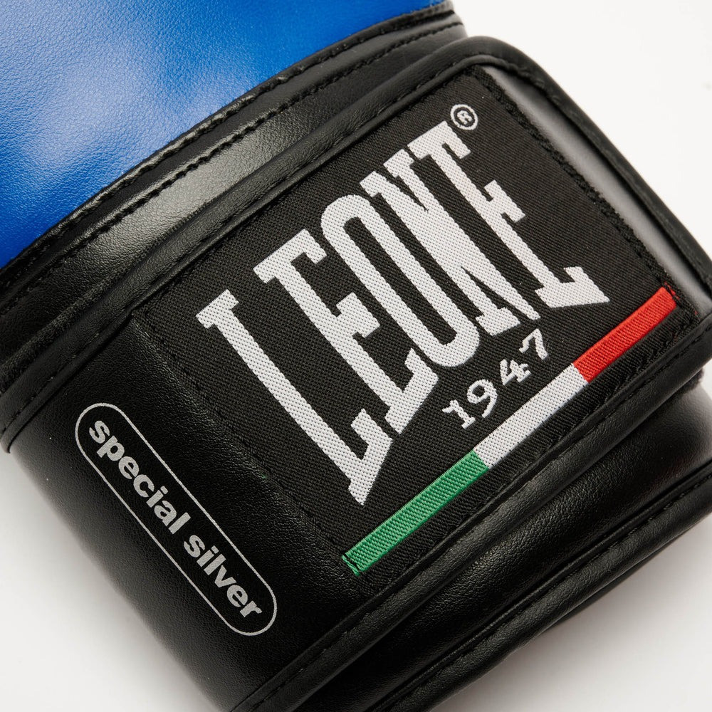 Боксерські рукавиці Leone GN383 THUNDER Blue 10 унцій (капу в комплекті) Каменское - изображение 8