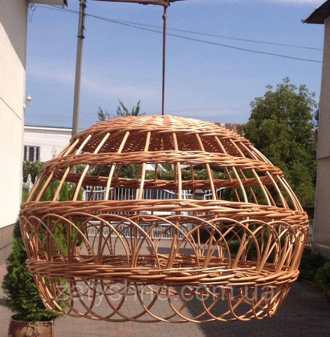 Люстра плетена оригінальної форми Київ - фото 1