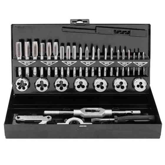 Набор метчиков и плашек 32 предмета SCHEPPACH SCH-M032-1 Одесса