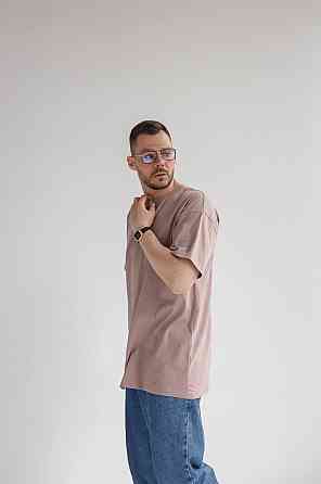 Футболка базова оверсайз чоловіча Какао 3XL/4XL Харків