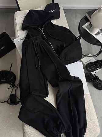 Женский теплый костюм двойка из двухстороннего флиса Одесса