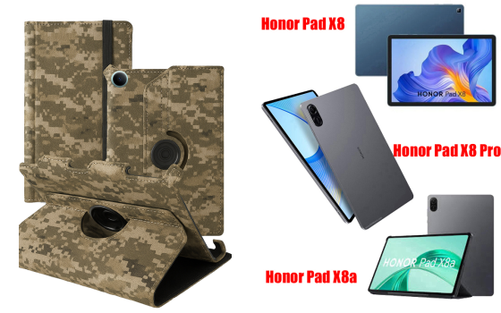Чехол Spinner360 для планшета Honor Pad X8, Pad X8 Pro, Pad X8a, цвет Xaki Киев