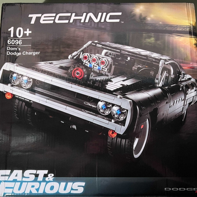 Конструктор Dodge Charger з фільму Fast and Furious Київ - фото 7