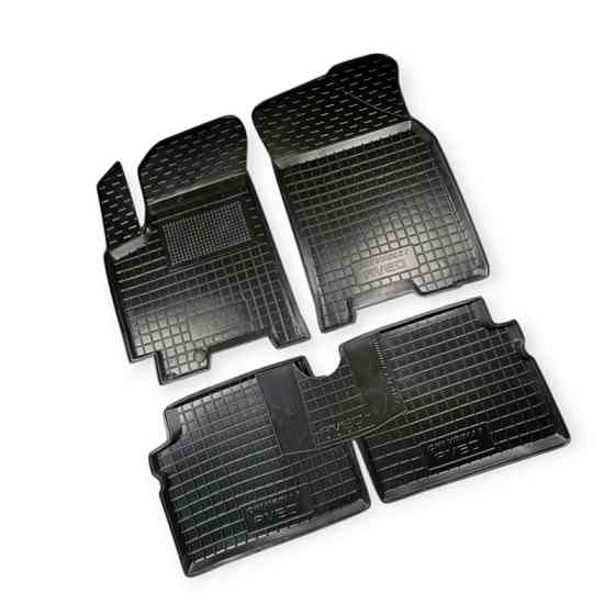 Коврики Шевроле aveo, lacetti, vida, gentra борт 2,5см, с перемычкой салона Мукачево