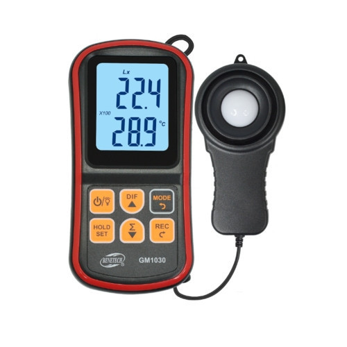 Люксметр + термометр, Bluetooth 200000 Lux BENETECH GM1030 Чернигов - изображение 1