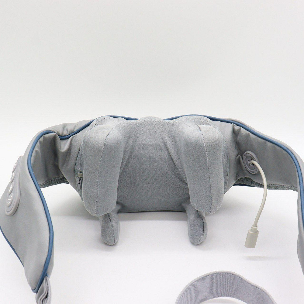 Электрический массажер с подогревом для шеи, спины / Массажер с роликами для спины / Вибромассажер для тела Киев - изображение 4