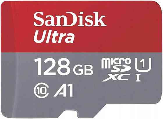 Карта пам'яті MicroSDXC SanDisk Ultra 128Gb class 10 A1 Imaging Packaging SDSQUAB-128G-GN6IA Одеса