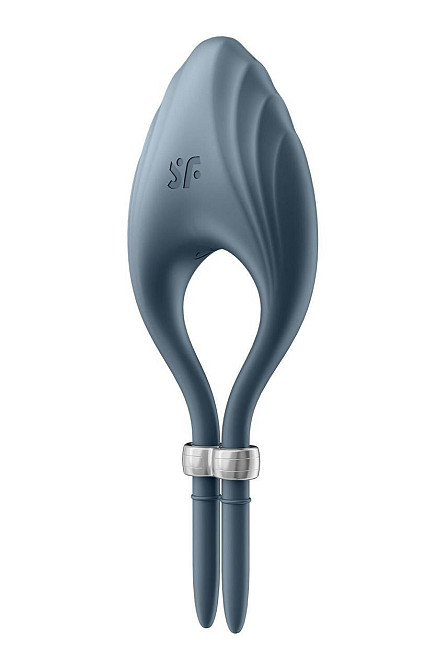 Ерекційне віброкільце-ласо Satisfyer Duelist Dark Blue, 10 режимів, потужний мотор Sex Aura Київ - фото 1
