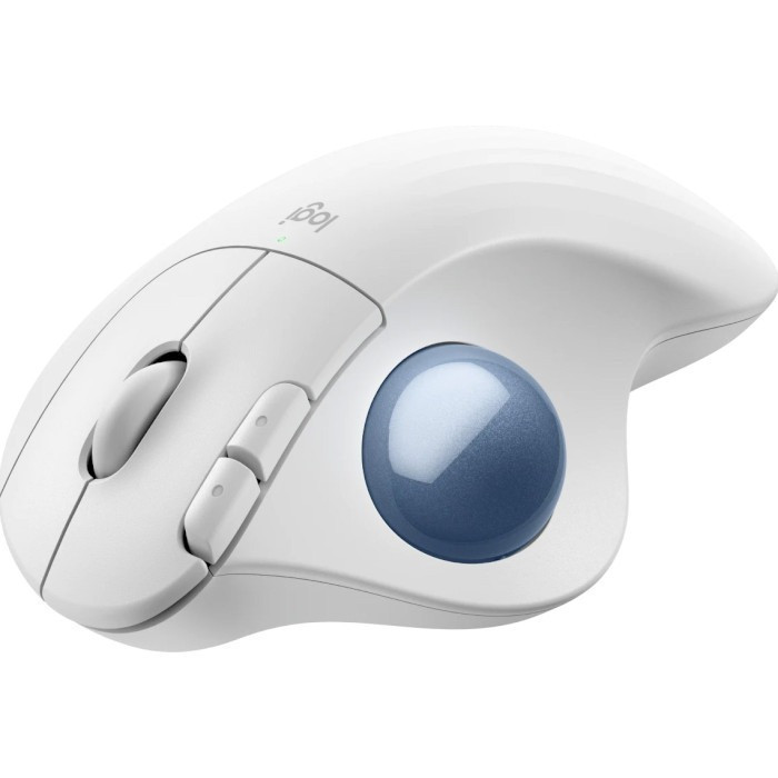 Миша бездротова Logitech Ergo M575S Off-White + Blue Ball (910-007030) Білий Харьков - изображение 3