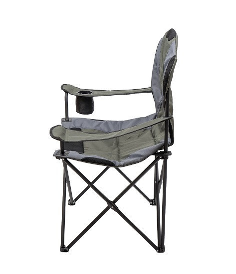 Крісло розкладне NeRest Турист NR-34, сіре з хакі Київ - фото 10