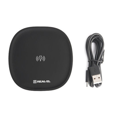 Зарядное устройство REAL-EL WL-740 black (EL123160019) Винница - изображение 3