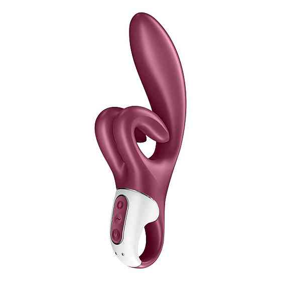 Вибратор-кролик Satisfyer Touch Me Red, двойной отросток, 3 мощных мотора Sex Aura Киев