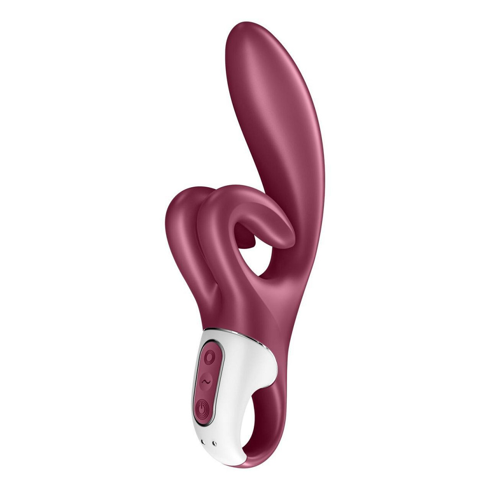 Вібратор-кролик Satisfyer Touch Me Red, подвійний відросток, 3 потужні мотори Sex Aura Київ - фото 5