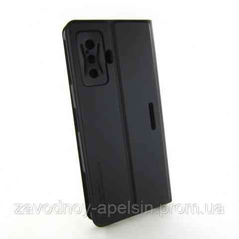 Чехол книжка Xiaomi Poco F4 GT Защита камеры (черный) Одесса