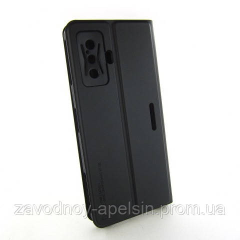 Чехол книжка Xiaomi Poco F4 GT Защита камеры (черный) Одесса - изображение 2
