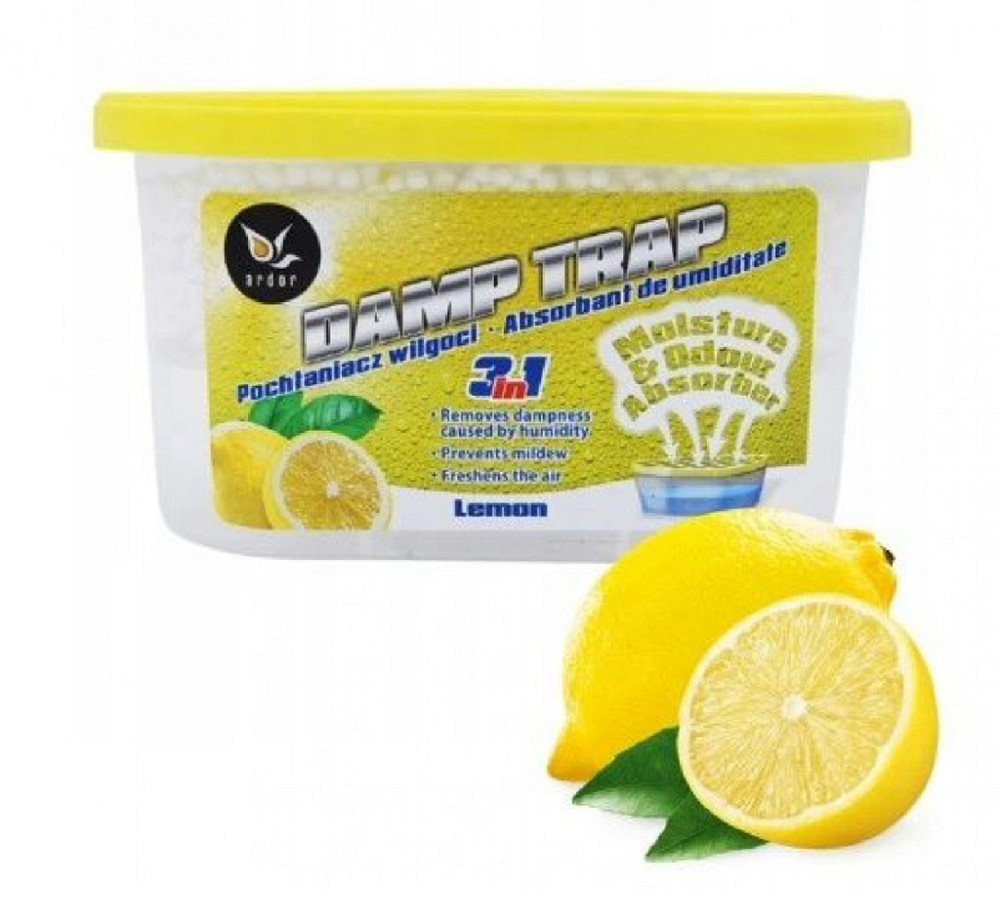 Поглинач запаху і вологи Ardor 3 in 1 Lemon 400 мл Виноградов - изображение 1