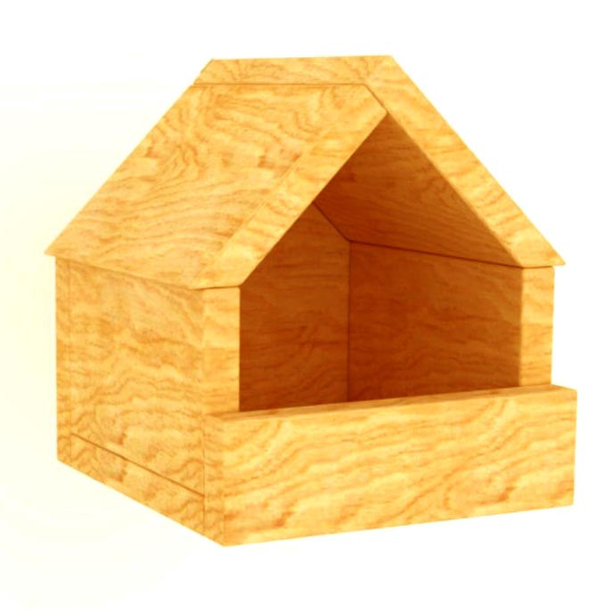 Домик для шиншиллы 