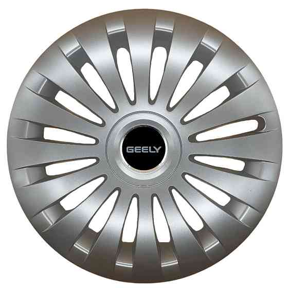 Автомобильные модельные колпаки R17 Geely 504 4шт, SJS, серебристые Киев