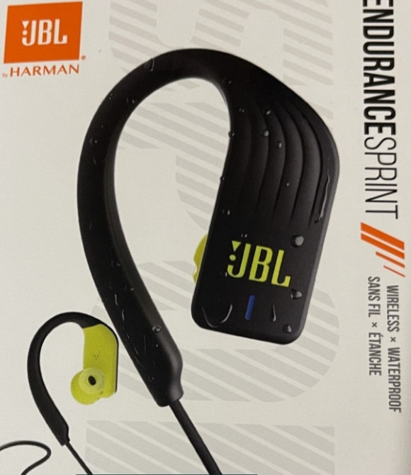 Наушники Беспроводные JBL Endurance Sprint Black/ Yellow. Киев - изображение 5
