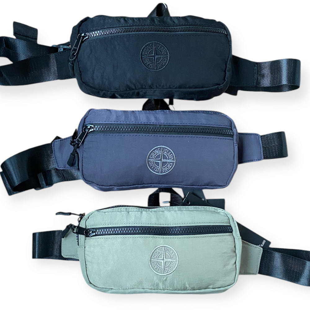 Поясна сумка Stone Island 21/11 чорний Запоріжжя - фото 1