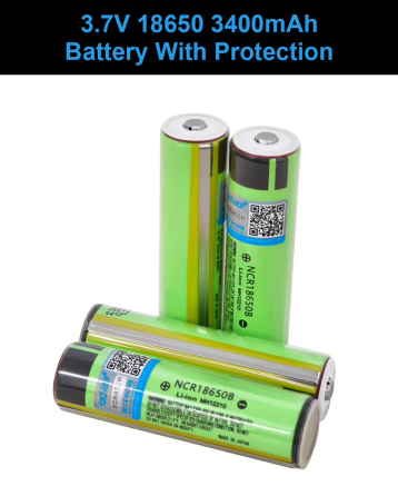 Акумулятор (з захистом) VariCore 34B-PCB Li-ion 18650 3400 mAh 3.7V (NCR18650B) Зелений Київ