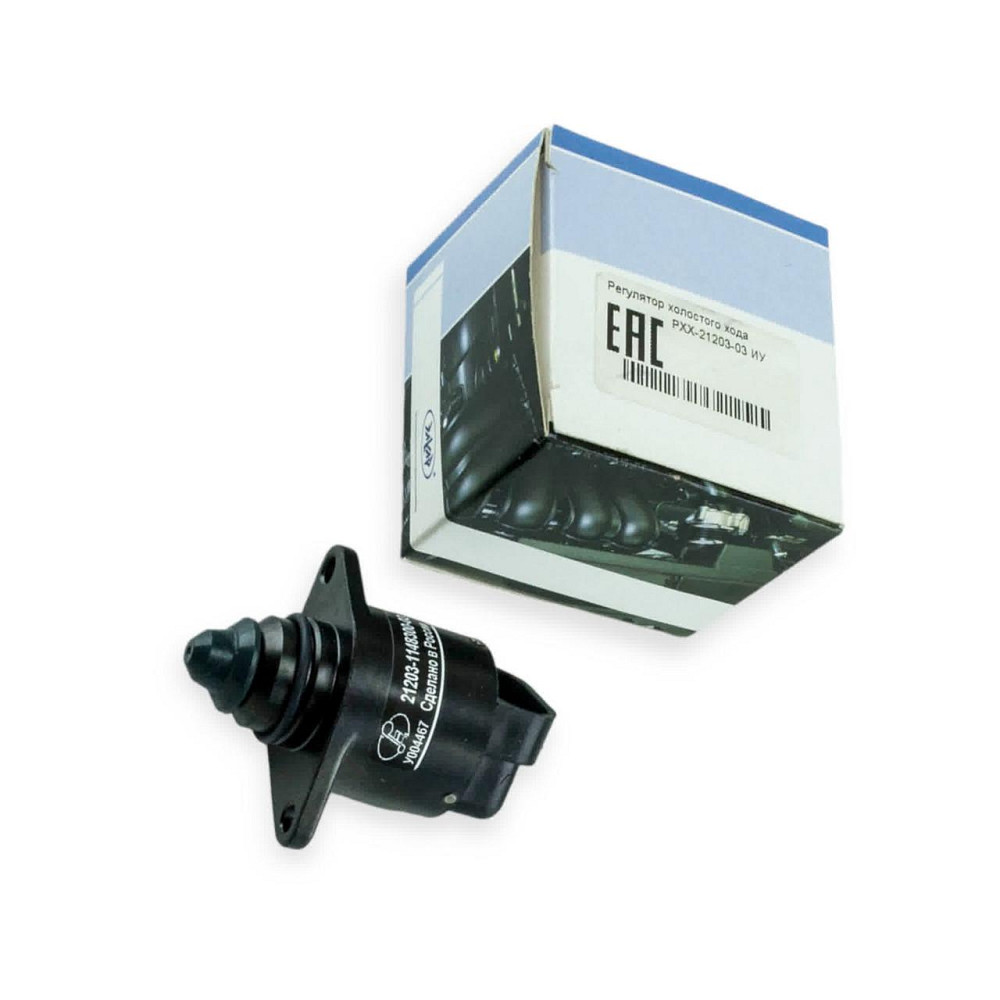 Регулятор холостого ходу 21214, 2123, Ланос 1,4 (пластм. широкий капелюшок) ПЕГАС Мукачево - фото 1