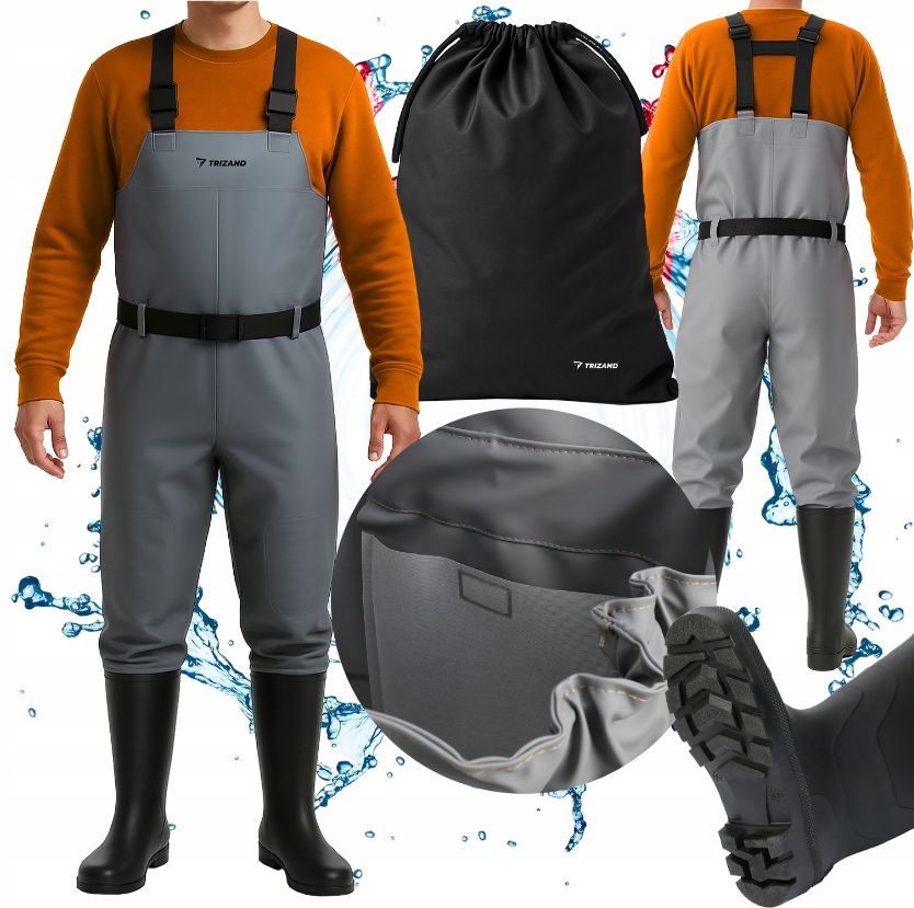 Заброды рыбацкие 45 + подтяжки Trizand (Польша) Киев - изображение 1