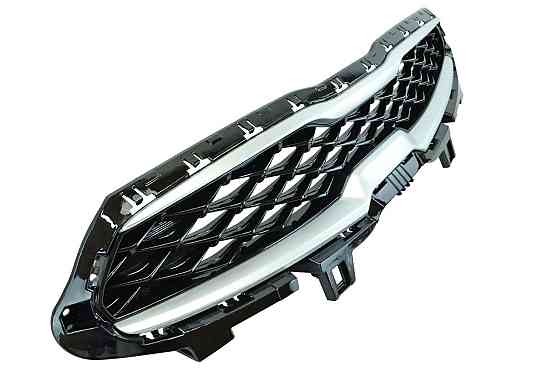 Решетка Киа Cerato 4 (2018-наше время) серебро радиатора Мукачево