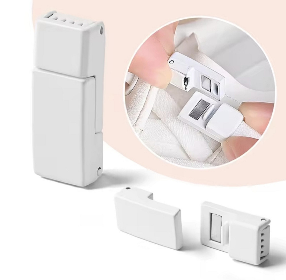 Еластичні шнурки без зав'язок з магнітними застібками Білий Смела - изображение 2