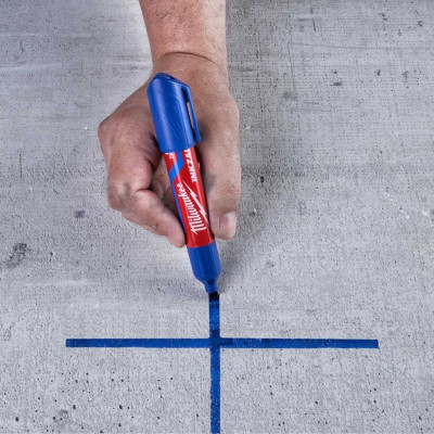 Маркер Milwaukee для будмайданчика INKZALL, великий (L), синій (4932471557) Вінниця - фото 3